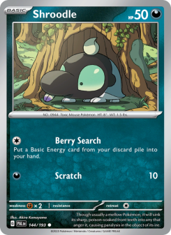 Shroodle - pokemon TCG Card