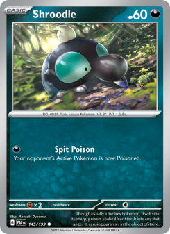 Shroodle - pokemon TCG Card