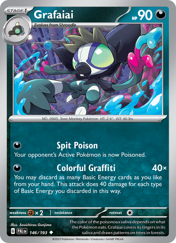 Grafaiai - Pokémon TCG Card