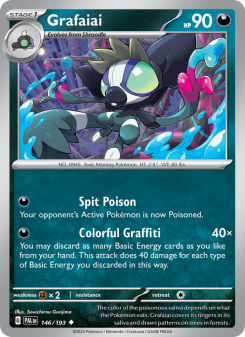 Grafaiai - pokemon TCG Card