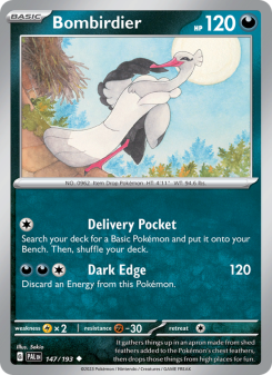 Bombirdier - pokemon TCG Card