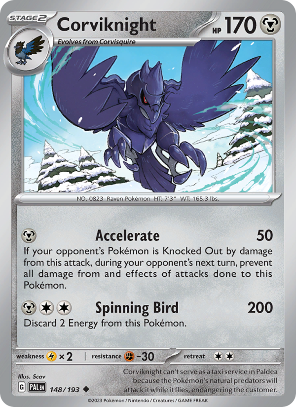 Corviknight - Pokémon TCG Card