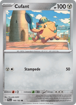 Cufant - pokemon TCG Card