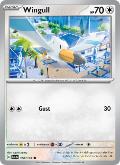 Wingull - pokemon TCG Card