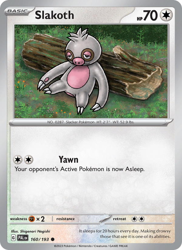 Slakoth - Pokémon TCG Card