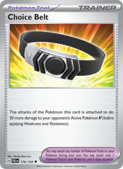 Choice Belt - pokemon TCG Card
