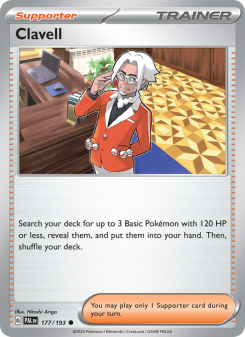Clavell - pokemon TCG Card