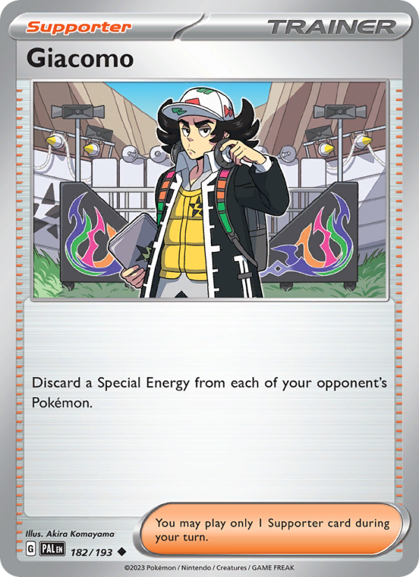 Giacomo - Pokémon TCG Card