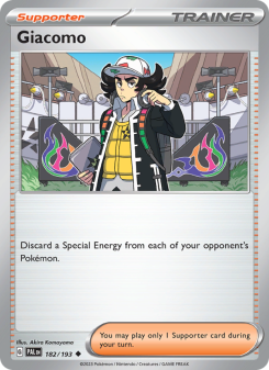 Giacomo - pokemon TCG Card