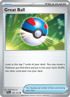 Great Ball - pokemon TCG Card