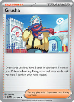 Grusha - pokemon TCG Card