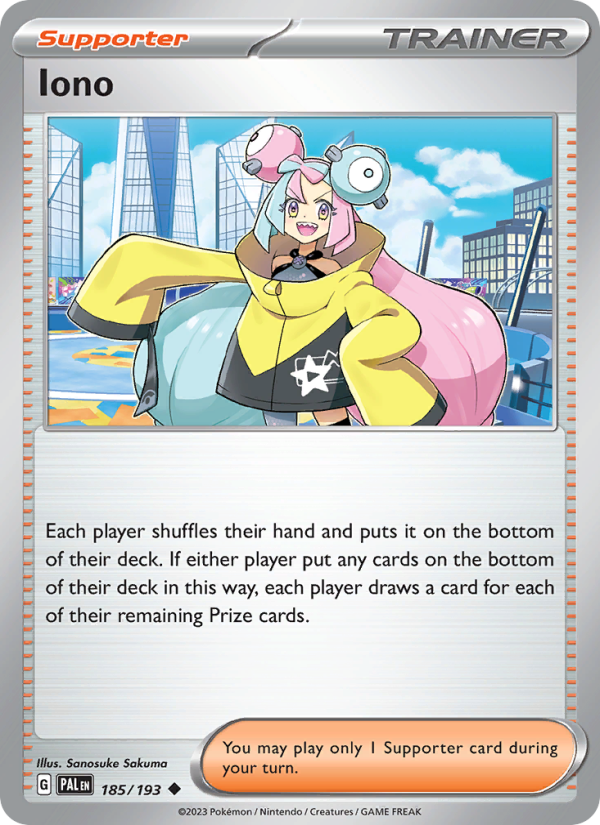 Iono - Pokémon TCG Card
