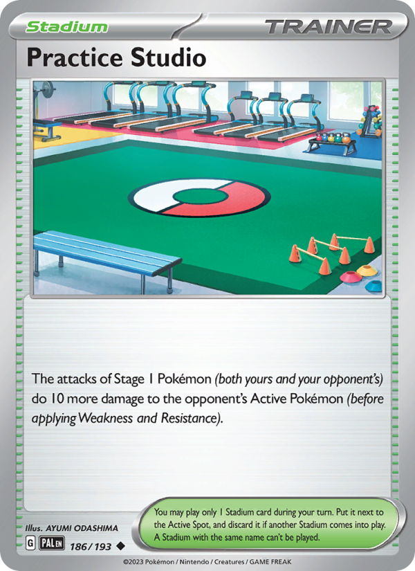 Practice Studio - Pokémon TCG Card