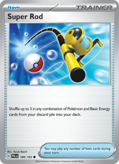 Super Rod - pokemon TCG Card
