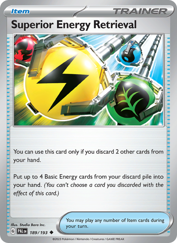Superior Energy Retrieval - Pokémon TCG Card
