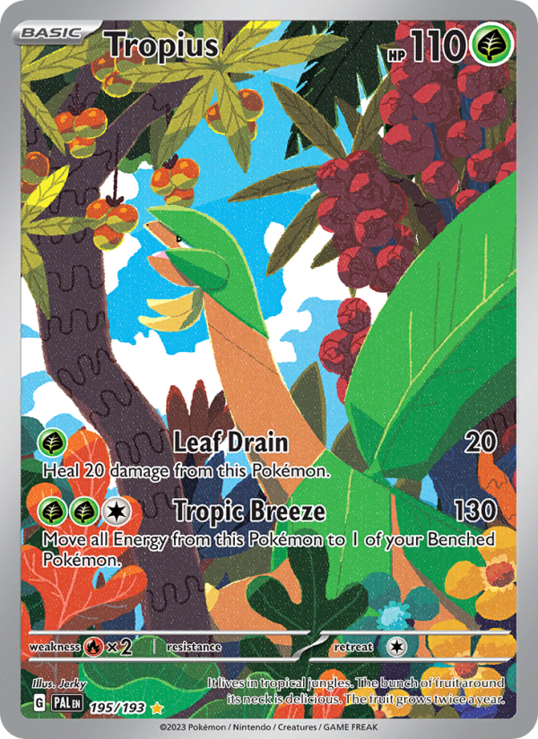 Tropius - Pokémon TCG Card