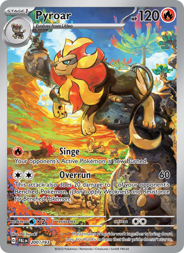 Pyroar - Pokémon TCG Card