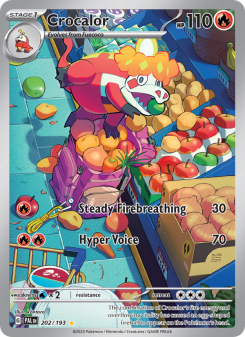 Crocalor - pokemon TCG Card