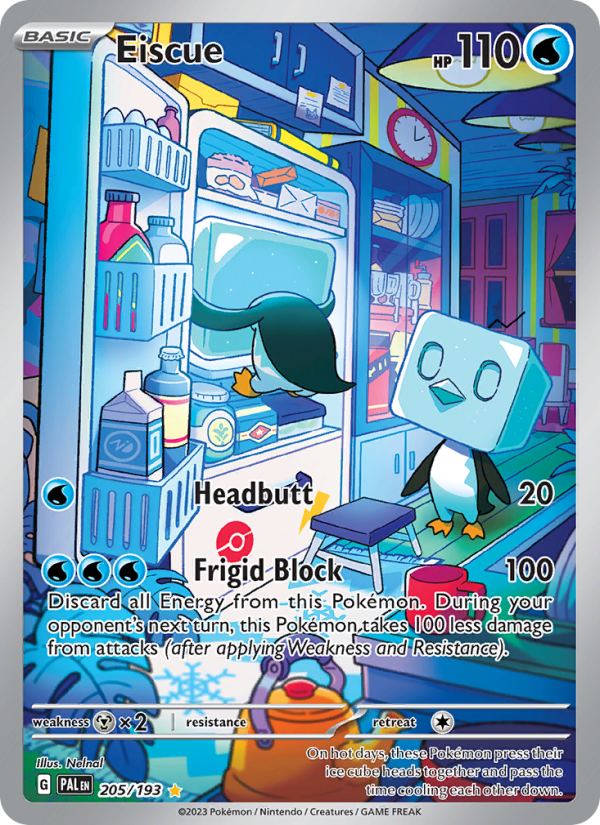 Eiscue - Pokémon TCG Card