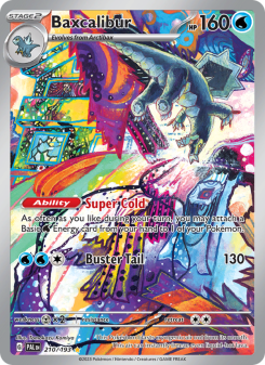 Baxcalibur - pokemon TCG Card
