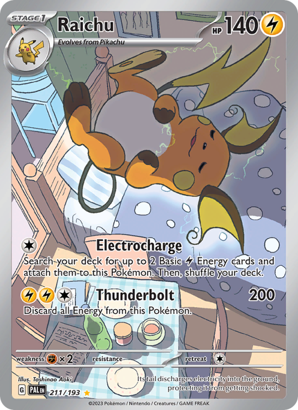 Raichu - Pokémon TCG Card