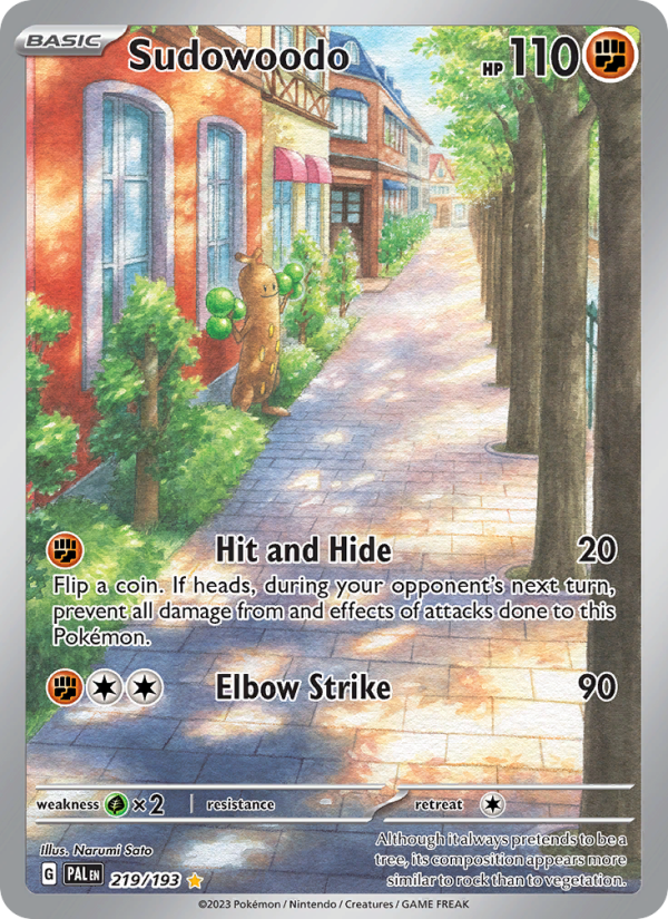 Sudowoodo - Pokémon TCG Card