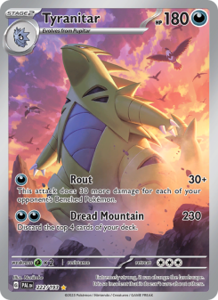 Tyranitar - pokemon TCG Card