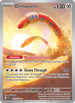 Orthworm - pokemon TCG Card