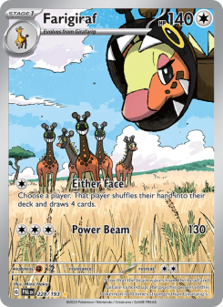 Farigiraf - pokemon TCG Card