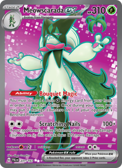 Meowscarada ex - pokemon TCG Card