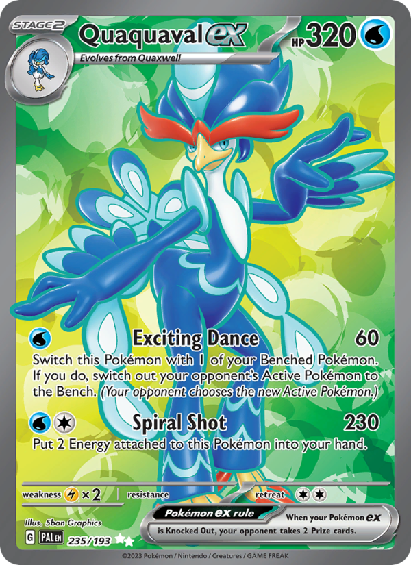 Quaquaval ex - Pokémon TCG Card
