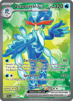 Quaquaval ex - pokemon TCG Card