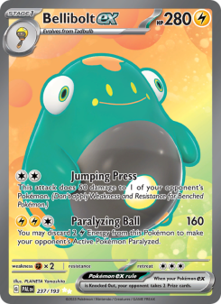Bellibolt ex - pokemon TCG Card