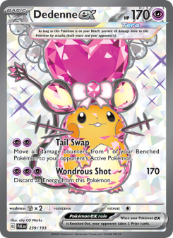 Dedenne ex - pokemon TCG Card