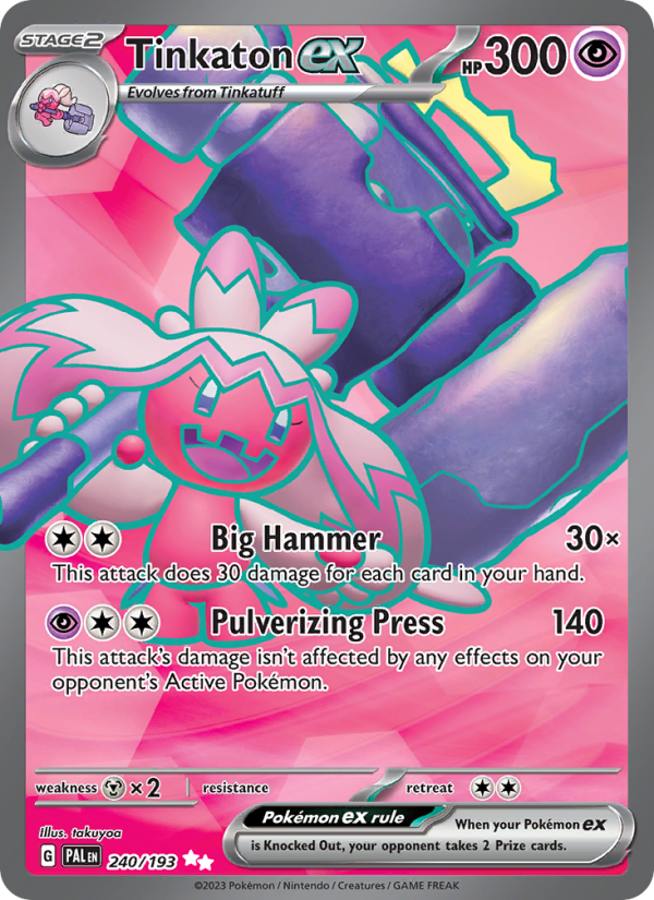 Tinkaton ex - Pokémon TCG Card