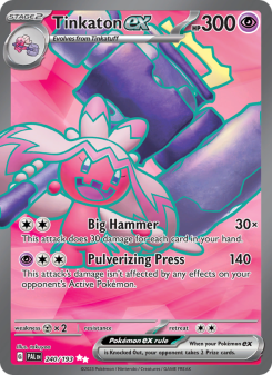 Tinkaton ex - pokemon TCG Card
