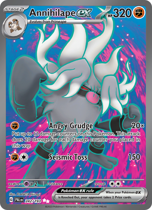 Annihilape ex - Pokémon TCG Card