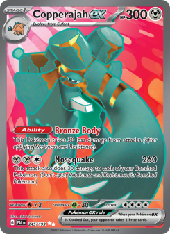 Copperajah ex - pokemon TCG Card
