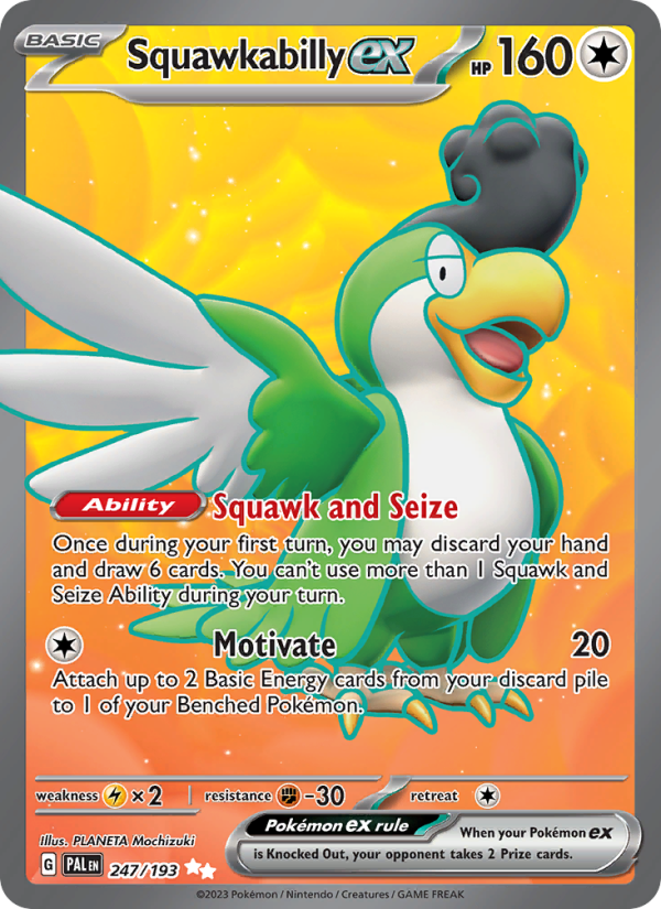 Squawkabilly ex - Pokémon TCG Card