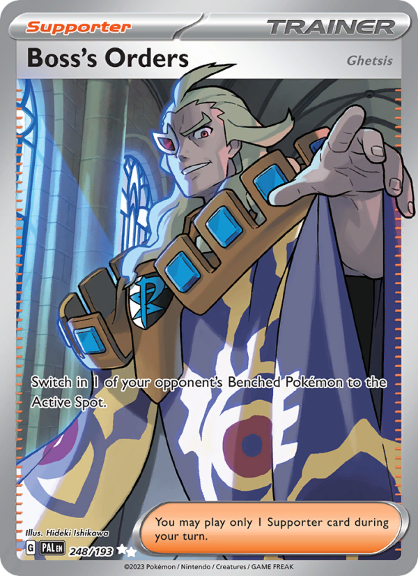 Boss's Orders - Pokémon TCG Card
