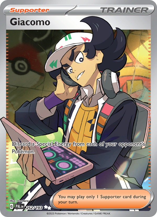 Giacomo - Pokémon TCG Card