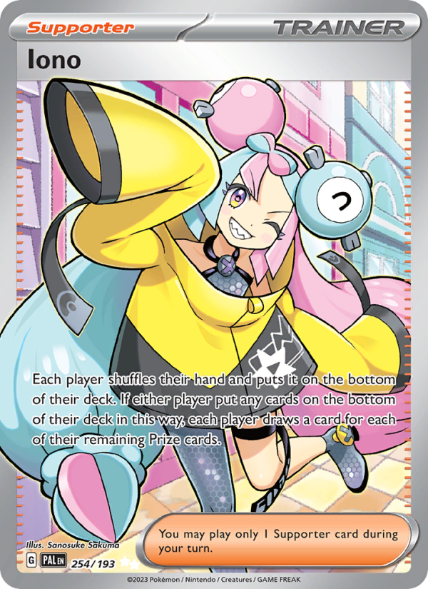 Iono - Pokémon TCG Card