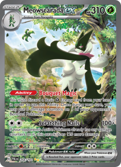 Meowscarada ex - pokemon TCG Card