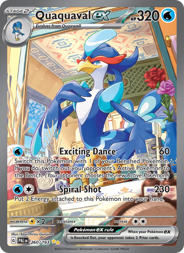 Quaquaval ex - Pokémon TCG Card