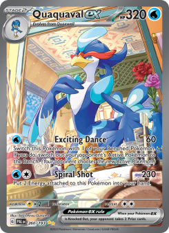 Quaquaval ex - pokemon TCG Card