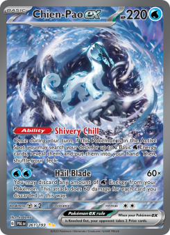Chien-Pao ex - pokemon TCG Card