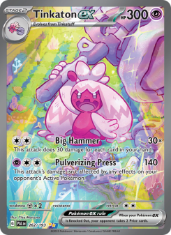 Tinkaton ex - pokemon TCG Card