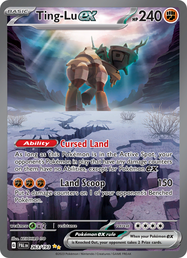 Ting-Lu ex - Pokémon TCG Card