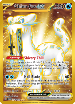Chien-Pao ex - pokemon TCG Card