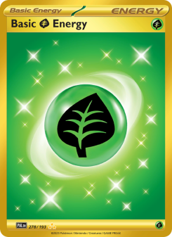 Basic Grass Energy - pokemon TCG Card